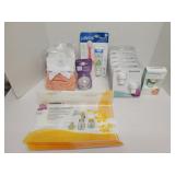 Infant products-vapor drops, 12 breast pump steam