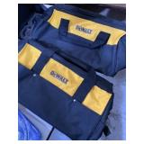 Two new Dewalt large tool bags