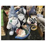4 garden gnomes, Colts, Purdue, Pacers