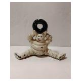 Cast iron Michelin Man