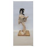 Nishi Snow queen geisha Japanese doll 18in
