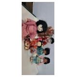Vintage oriental dolls