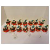 14 Wondershop Christmas Ornaments 3in birds