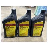 3 full bottles of HCF-2 transmission fluid