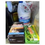 Fabric softener sheets one unopened, over half