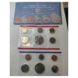 1991 P&D  UC proof mint set