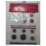 1987 P&D  UC proof mint set