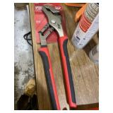 Brand new ace 12 inch groove joint pliers