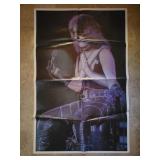 KISS 1977 Peter Criss poster authentic vintage