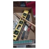 Levels , chisel, back scratcher , and more