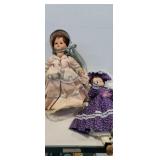2 vintage dolls