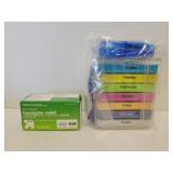Oveo Pill organizer & 100 headache relief