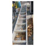 Werner Aluminum 20ft extension ladder