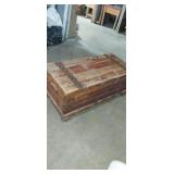 Wooden toy/ blanket chest 39in x 19in
