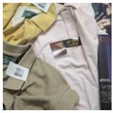 Assorted New Men Polo Shirts with tags Mostly BIG