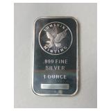 Sunshine  .999 fine silver 1 oz bar