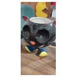 Ceramic cat Planter eyes need re glued