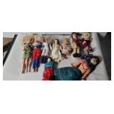 Barbies,vtg dolls, and handmade dolls