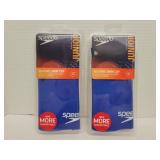 2 Speedo junior silicone swim caps