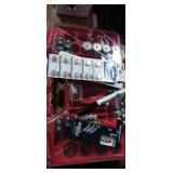 Battery caddy , battery tested a d 1.5v battery