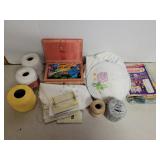Knitting and crocheting assortment