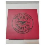 Shoot straight AKRO AGATES  marbles