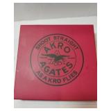 Shoot straight AKRO AGATES  marbles