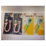 Safety first Thermometers & pacifier straps