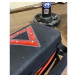 Emergency roadside kit and boat anchor