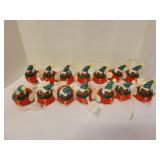 14 Wondershop Christmas Ornaments 3in birds
