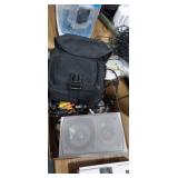 Camera bag, miscellaneous cables , pioneer