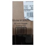 52in hugger ceiling fan model 508851 new in box
