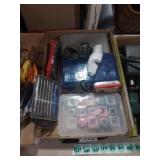 Drill bits , screwdriver kits, hole saw bits and