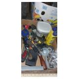 Allen wrenches , screwdrivers , chalk line, with