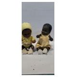 2 Shindana toys dolls