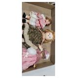 2 vogue dolls and 1 other vintage doll