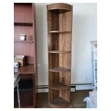 Corner shelf 72in