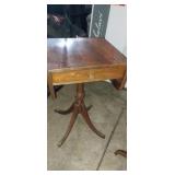 Drop leaf 1 drawer side table