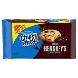 2 family size packages of chips ahoy with