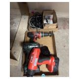 Cordless drills and miscellaneous electronics