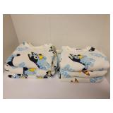 6 Bluey sweatshirts infant size 6M New with tags