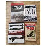 Lot of four WW II military books.