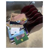 Nice desktop organizer, sheet music, and other