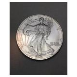 2003 silver American eagle dollar
