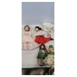 Madame Alexander dolls 2 in parts in pieces