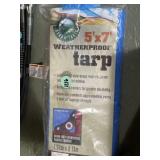 New 5 x 7 tarp