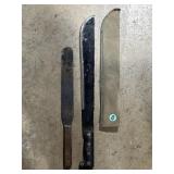 Machete 24-in and painting tool