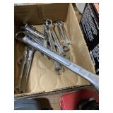 Flat of assorted wrenches