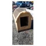 Plastic insulated dog palace for large dog