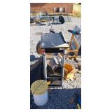 Plastic 5in wheels , bait bucket, schwinn workout